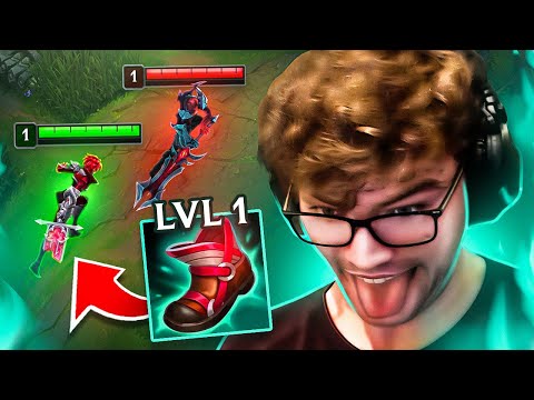 THIS IS WHAT HAPPENS WHEN RIVEN GETS 3 KILLS LEVEL 1