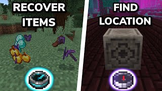HOW TO GET AND USE ALL COMPASSES in Minecraft