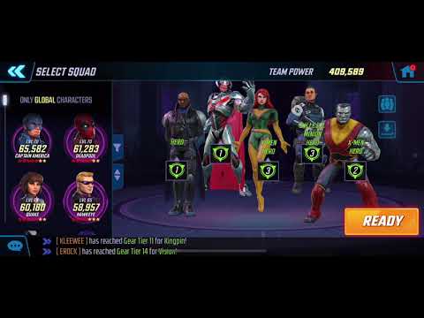 MSF Orb Fragments Challenge Tier 13 3 Star (Marvel Strike Force)