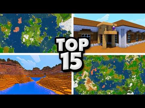 Top 15 Minecraft Seeds YOU NEED TO TRY In 2026! (1.21.11)