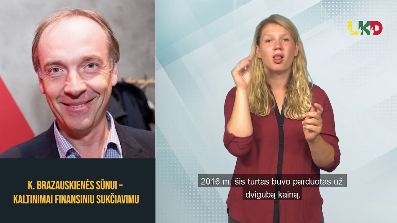 K. Brazauskienės sūnui – kaltinimai finansiniu sukčiavimu