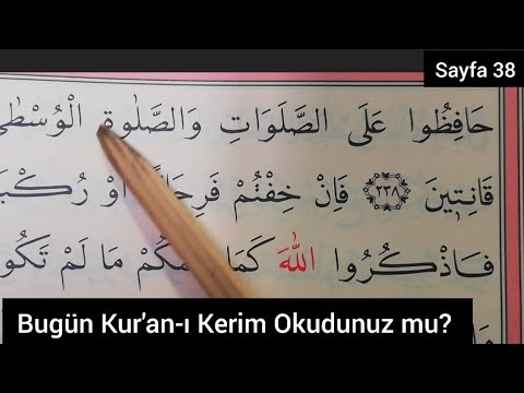 52.Kur'an-ı Kerim yeni öğrenenler /Tecvid / المبتدئين تعليم قراءةالقرآن الكريم سورة البقرة