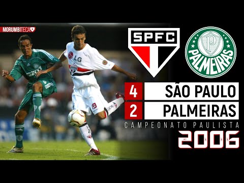 São Paulo 4x2 Palmeiras - 2006 - O PALMEIRAS TINHA 100%, ATÉ ENCONTRAR MINEIRO, DANILO, E CIA.