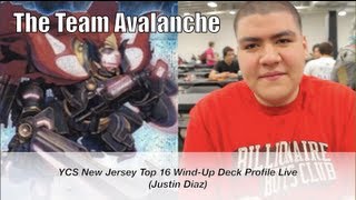 Yugioh YCS New Jersey Top 16 Wind-Up Deck Profile Live - Justin Diaz (Joe Grizz/TheTeamAvalanche)