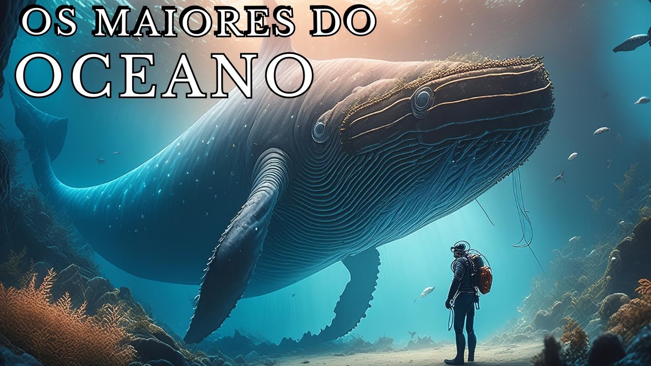 DISCOVER THE MARINE LIFE OF THE LARGEST ANIMALS IN THE OCEAN - Documentary in Portuguese