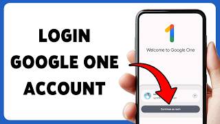 How To Login Google One Account | Sign In To Google One 2026