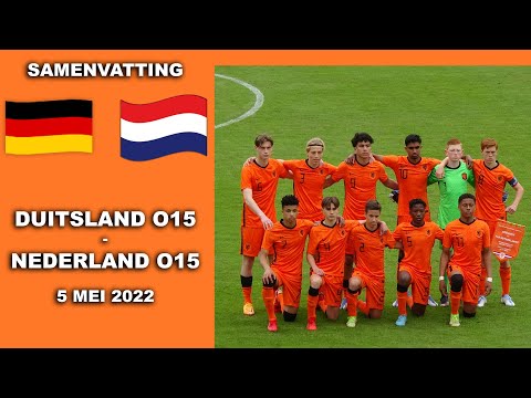 Samenvatting Duitsland O15 - Nederland O15 donderdag 5 mei 2022