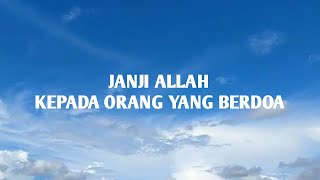 Download lagu Janji ALLAH kepada orang yang berdoa || Ustadz Hanan Attaki mp3
