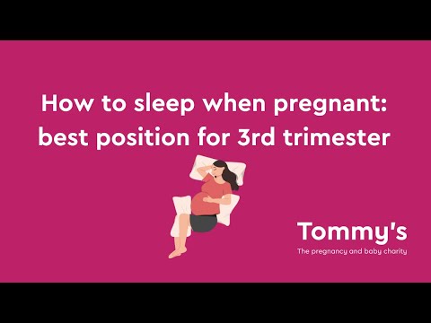 How to Sleep When Pregnant: Best Position for Third Trimester | Tommy's