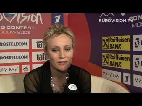 Patricia Kaas interviewed by Eurovision.tv