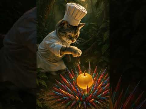 The Legendary Meowgic Cat Chef | A Risky Quest for the Golden Ingredient