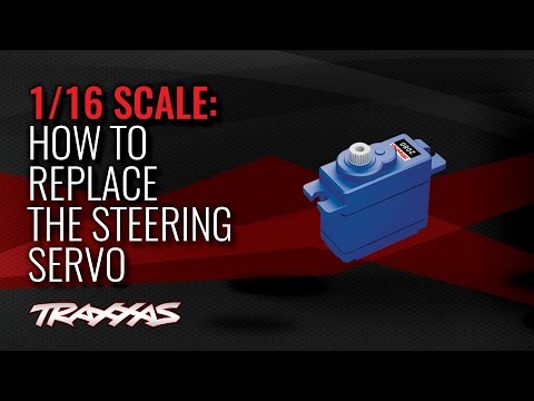 How to Replace a Steering Servo in a 1/16 Scale Traxxas Model