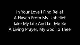 A Living Prayer Karaoke with Lyrics