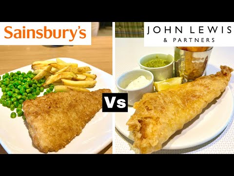 Fish & Chips! - Sainsbury's Vs John Lewis - Who Wins?