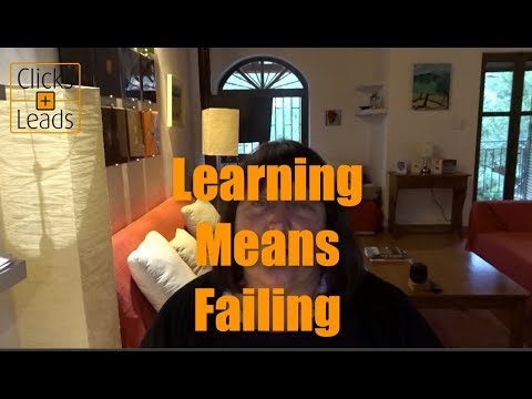 Learning Means Failing