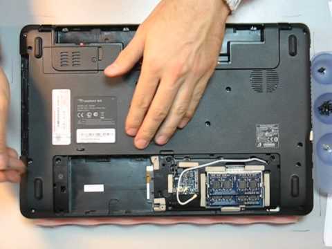 comment demonter packard bell easynote sj81