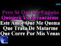 karaoke  Necesito Olvidarla  Alejandro Fernandez