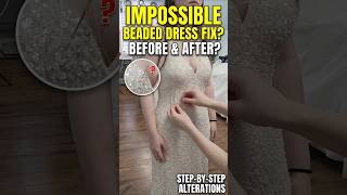 Beaded dress? Here is a solution #beginners #sewingtutorial #diy