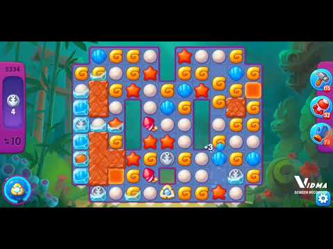Fishdom. 5334 super hard level no boosters and diamonds
