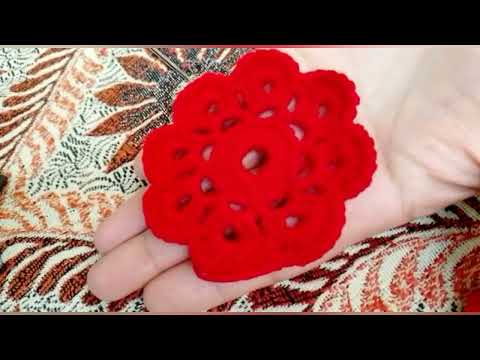 koresha easy flower| #crochet flower