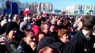 preview picture of video 'Обращения Лисичанска к президентку Януковичу'