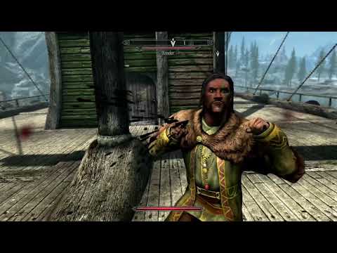 Skyrim - Hired Muscle - Working around the Xander bug