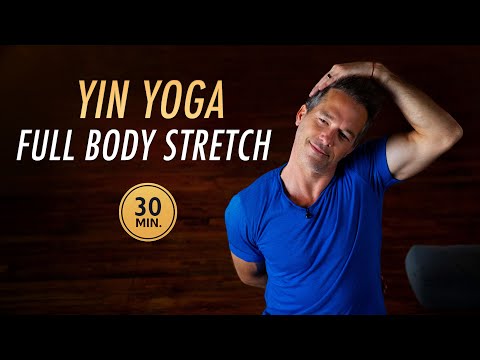 30 Min Full Body Yin Yoga Stretch: Deep Stretch for Hips, Neck and Shoulders