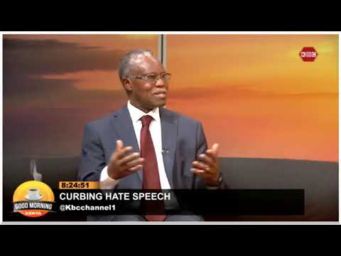 We are working with Vijana bila ukabila for the preparation of 2022 Dr. Samuel Kobia NCIC Chairman.