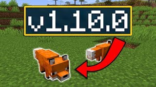 ВЫШЕЛ РЕЛИЗ MINECRAFT PE 1.10.0 | ДОБАВИЛИ ЛИСИЦ?