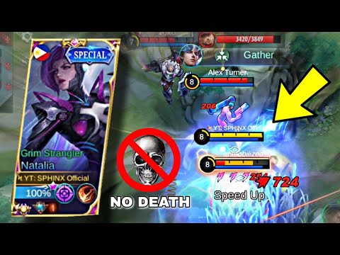 NEVER PICK THESE HEROES AGAINST NATALIA IN MYTHIC RANK! | NO DEATH GAMEPLAY | - MLBB