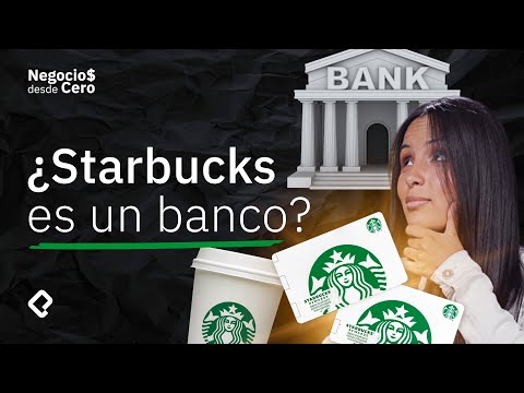 Por qué Starbucks es más que solo café | ¿ES UN BANCO?