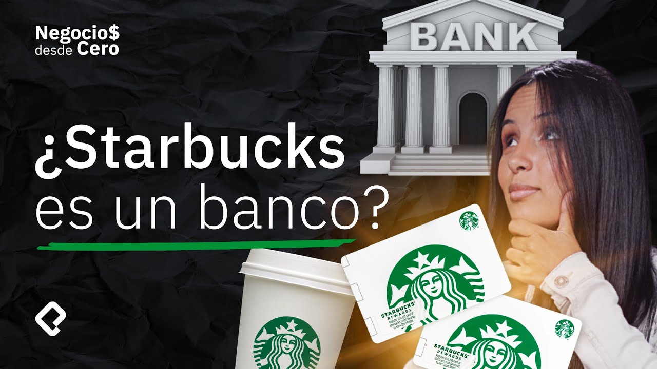 Por qué Starbucks es más que solo café | ¿ES UN BANCO?