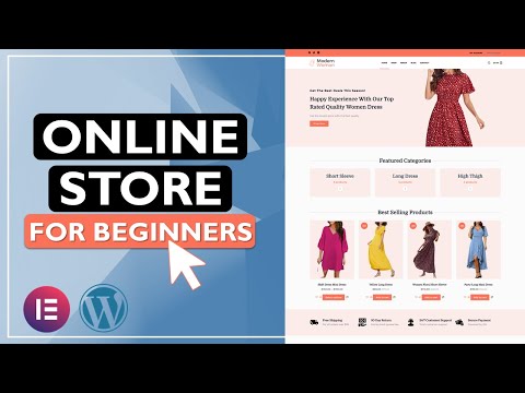 How to Create an eCommerce Website With WordPress and Elementor 2022 | For Beginners