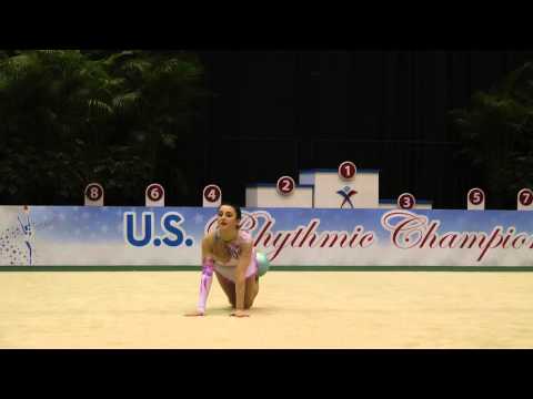 Ariella Kudishevich - Ball Finals - 2013 U.S. Rhythmic Championships