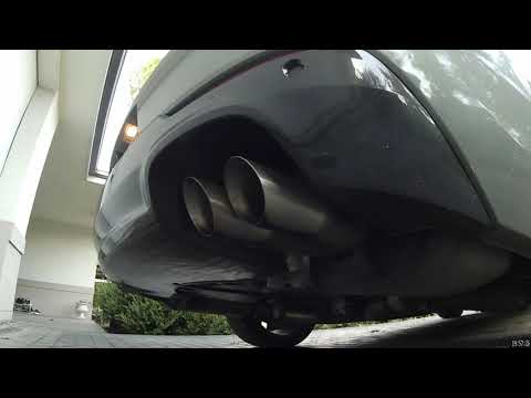 Holden Calais VF V8 Xforce 2.5" cat back Exhaust (Before & After)