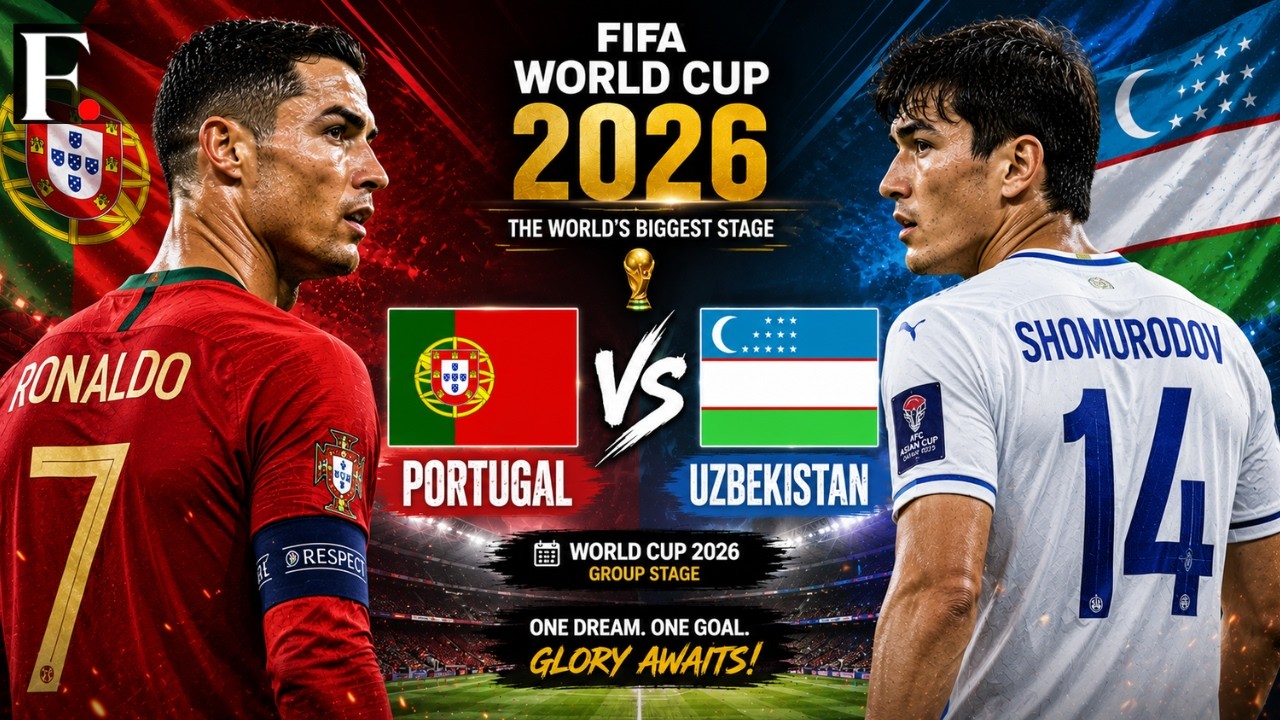 Ronaldo Scores Twice, Portugal Crush Uzbekistan 5-0 | FIFA World Cup 2026