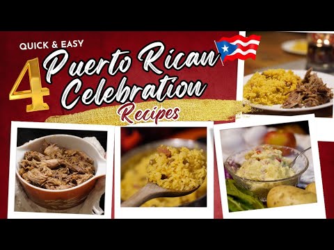 4 Easy Puerto Rican Party Recipes for Gatherings