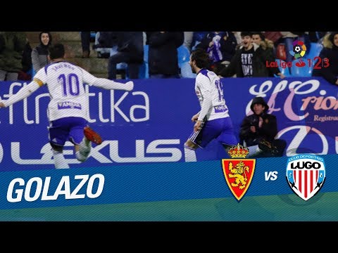 Golazo de Buff (2-0) Real Zaragoza vs CD Lugo