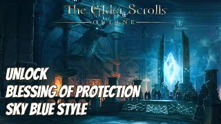 ESO Scribing Guide: Unlock Blessing of Protection in Sky Blue Style