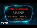 Patsy Cline - Foolin' Around (Karaoke)