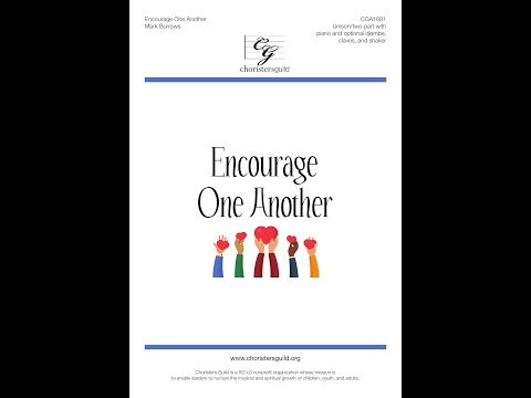 CGA1681 Encourage One Another - Mark Burrows