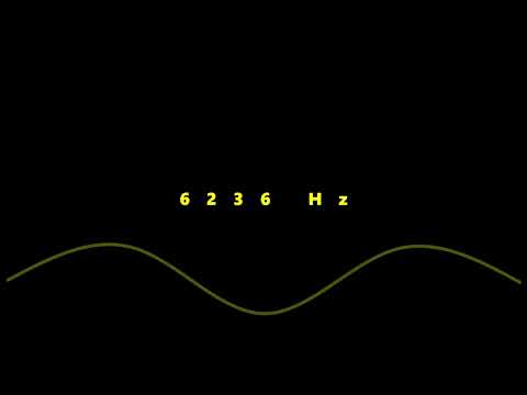 ⒽⓏ6236 HZ FREQUENCY PURE TONE
