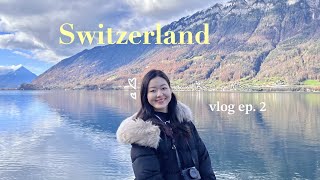 Switzerland Travel Vlog 🍁 ep. 2 | Crash Landing on You, Iseltwald, Interlaken, Harder, Grindelwald