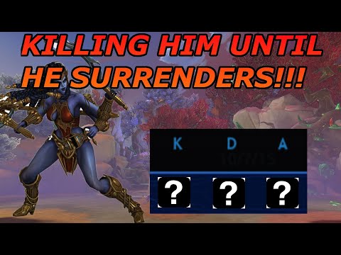 KILLING MY OPPONENT UNTIL HE SURRENDERS! - Grandmasters Ranked 1v1 Duel - SMITE