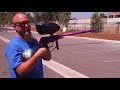 Azodin KDII Paintball Gun Shooting