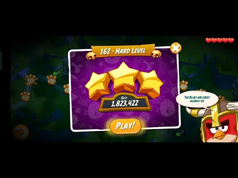 Angry Birds 2 | Level 162 | Hard Level | Hitting Fun | Angry Bird 2 Show