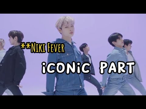 that one iconic part of Niki in the "FEVER" era... 🖤🙈