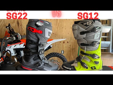 Gaerne SG22 vs Gaerne SG12