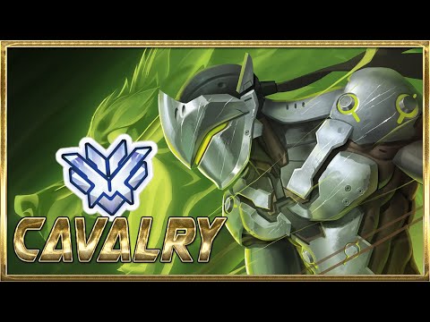 "CAVALRY" Best Genji Moments - Overwatch Montage