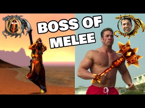Ret Paladin & Billy Herrington wake up.  World of Warcraft version